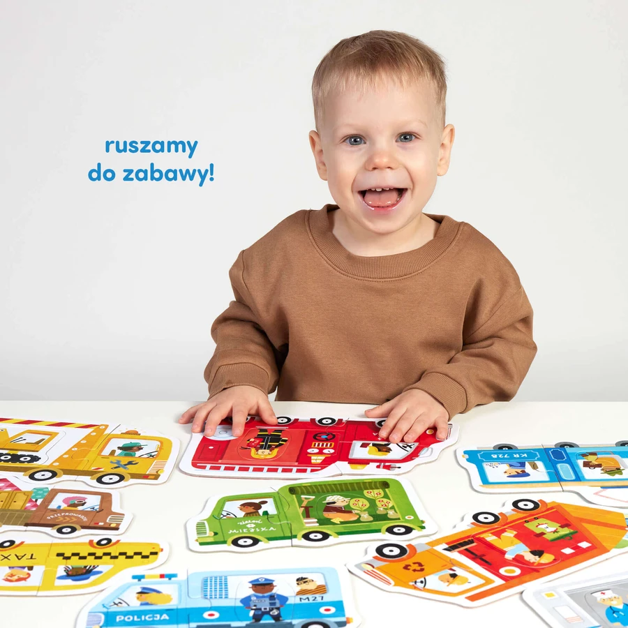 CzuCzu First Puzzle Транспортні засоби, пазл для дітей, від 2 років, 28 елементів: ціни та характеристики