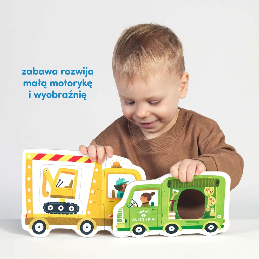 CzuCzu First Puzzle Транспортні засоби, пазл для дітей, від 2 років, 28 елементів: ціни та характеристики