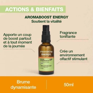 Pranarôm Aromaboost Energy Mist Bio 50мл