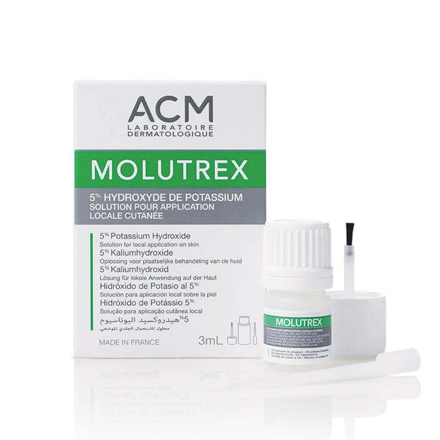 Раствор Acm Molutrex 5% для наружного применения, 3 мл: цены и характеристики