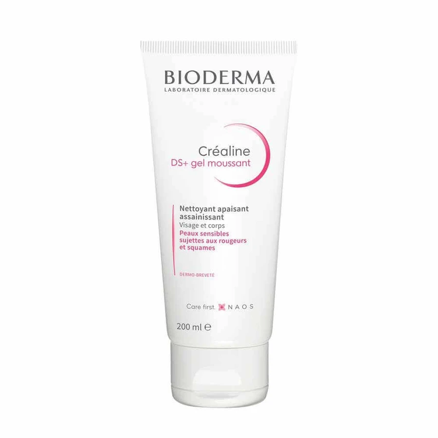 Bioderma Crealine Заспокійливий та очищувальний гель для вмивання Ds+ 200 мл: ціни та характеристики