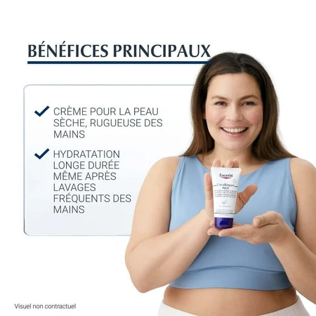 Крем для рук Eucerin UreaRepair Plus 5% сечовина для сухої шкіри 75 мл: ціни та характеристики