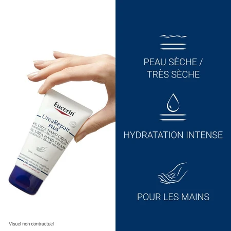 Крем для рук Eucerin UreaRepair Plus 5% сечовина для сухої шкіри 75 мл: ціни та характеристики