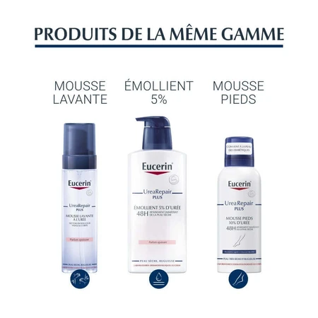Крем для рук Eucerin UreaRepair Plus 5% сечовина для сухої шкіри 75 мл: ціни та характеристики