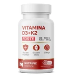 Вітамін D3 5000 МО та K2 100 MCG Forte, 30 вегетаріанських капсул, Nutrific