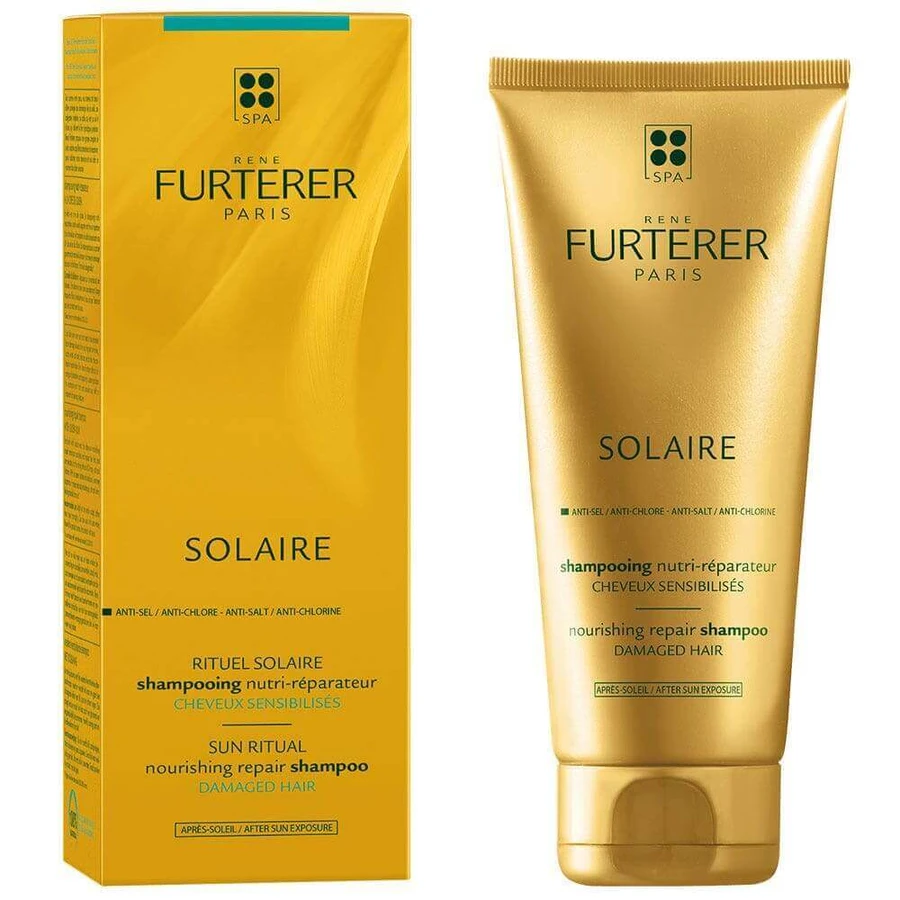 René Furterer Solaire After-Sun Питательный восстанавливающий шампунь для чувствительных волос 200 мл: цены и характеристики