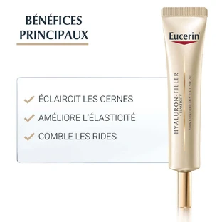 Eucerin Hyaluron-Filler + Elasticity Eye Contour Cream SPF15 Mature Skin 15ml