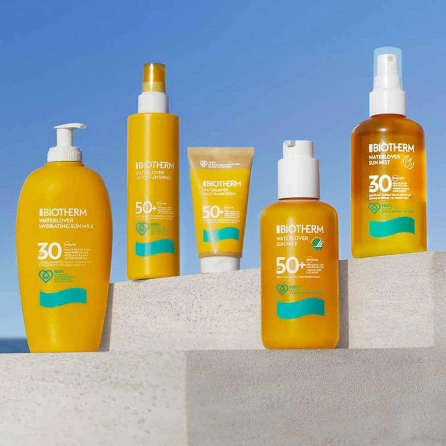 Biotherm WaterLover Екологічно чисте сонцезахисне молочко SPF50 для обличчя та тіла 200 мл: ціни та характеристики