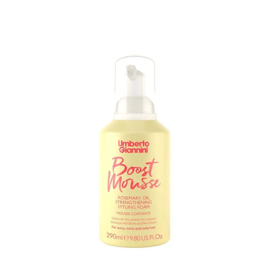 Зміцнюючий мус для укладки з олією розмарину Strong Curls, 290 мл, Umberto Giannini, Umberto Giannini: ціни та характеристики