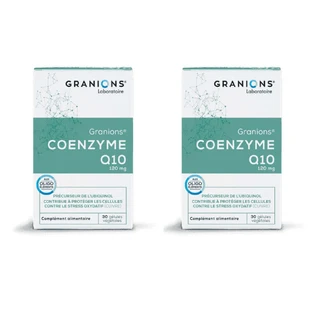 Коэнзим Q10 мг Granions Coenzime Q10, 2 упаковки по 30 капсул
