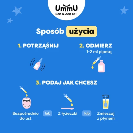 UmmU Sleep & Zen, для детей от 12 лет, капли, 30 мл: цены и характеристики