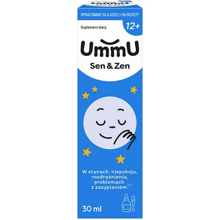 UmmU Sleep & Zen, для детей от 12 лет, капли, 30 мл: цены и характеристики