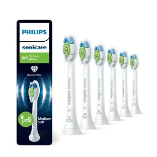 Насадки для зубных щеток Philips Sonicare Optimal White W2 HX6066/87 x6