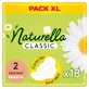 Naturella Classic, гигиенические салфетки с крылышками, ромашка, Normal, 18 шт.