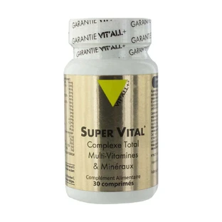 Vit'All+ Super Vital Total Multivitamin and Mineral Complex 30 таблеток