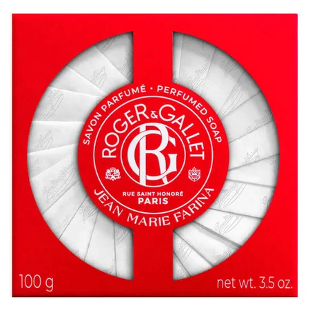 Roger & Gallet Jean-Marie Farina, кускове мило, 100 г + безкоштовна мильниця: ціни та характеристики