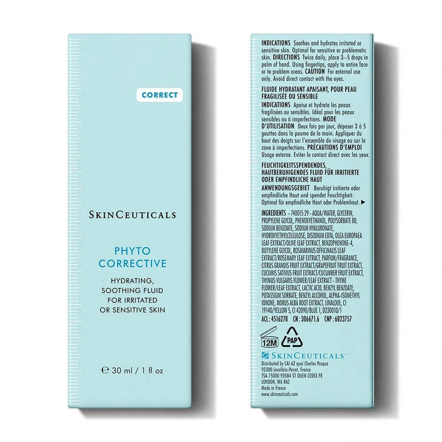 Skinceuticals Correct Phyto Corrective Увлажняющее средство для раздраженной кожи лица 30 мл: цены и характеристики