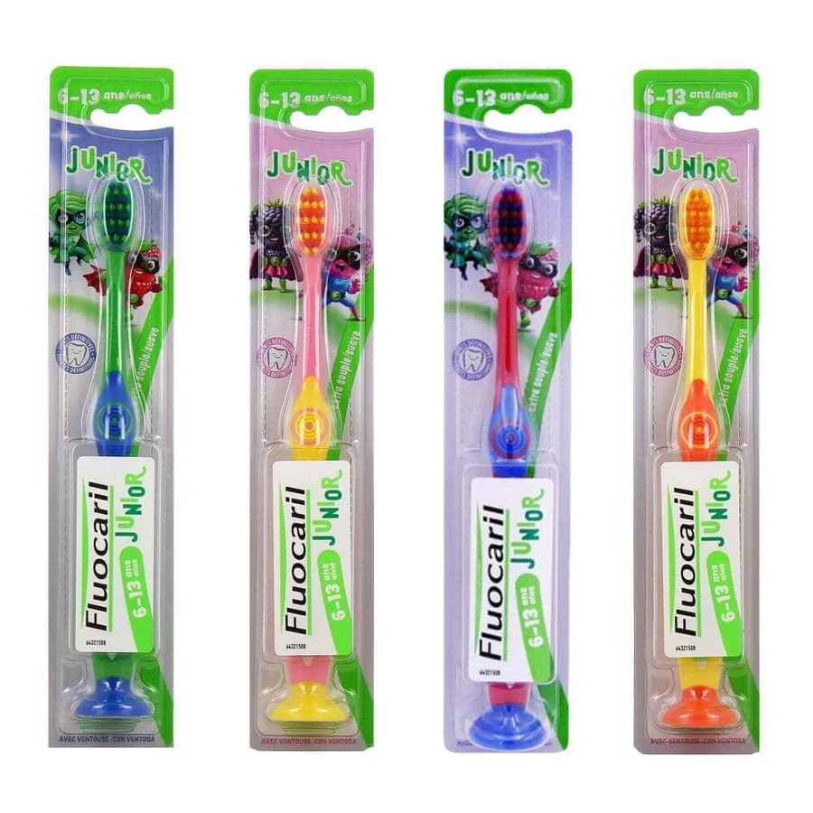 Зубная щетка Fluocaril Junior 7/12 лет Extra Souple x1: цены и характеристики