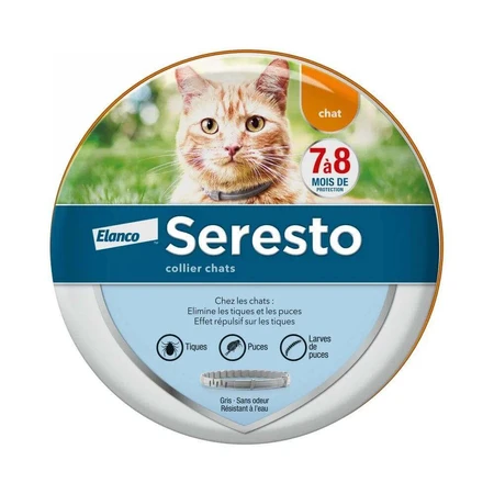 Антипаразитарный ошейник Seresto для кошек: цены и характеристики