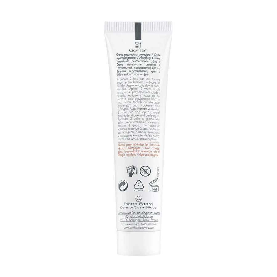Avène Cicalfate+ Protective Restructuring Cream Хрупкая и раздраженная кожа 100 мл: цены и характеристики