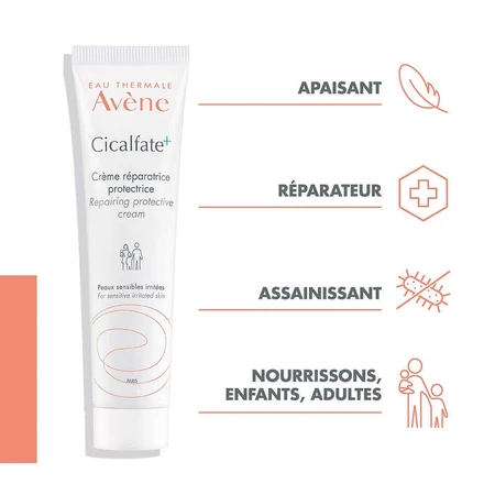 Avène Cicalfate+ Protective Restructuring Cream Хрупкая и раздраженная кожа 100 мл: цены и характеристики