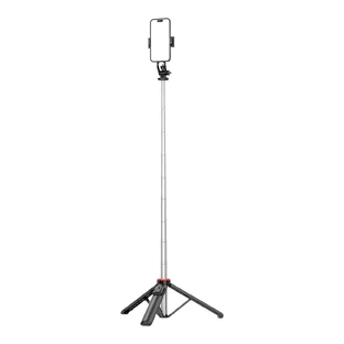 Телескопический штатив Selfie stick WC1Y3S 1,3 м с держателем для телефона - черный