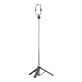 Телескопический штатив Selfie stick WC1Y3S 1,3 м с держателем для телефона - черный