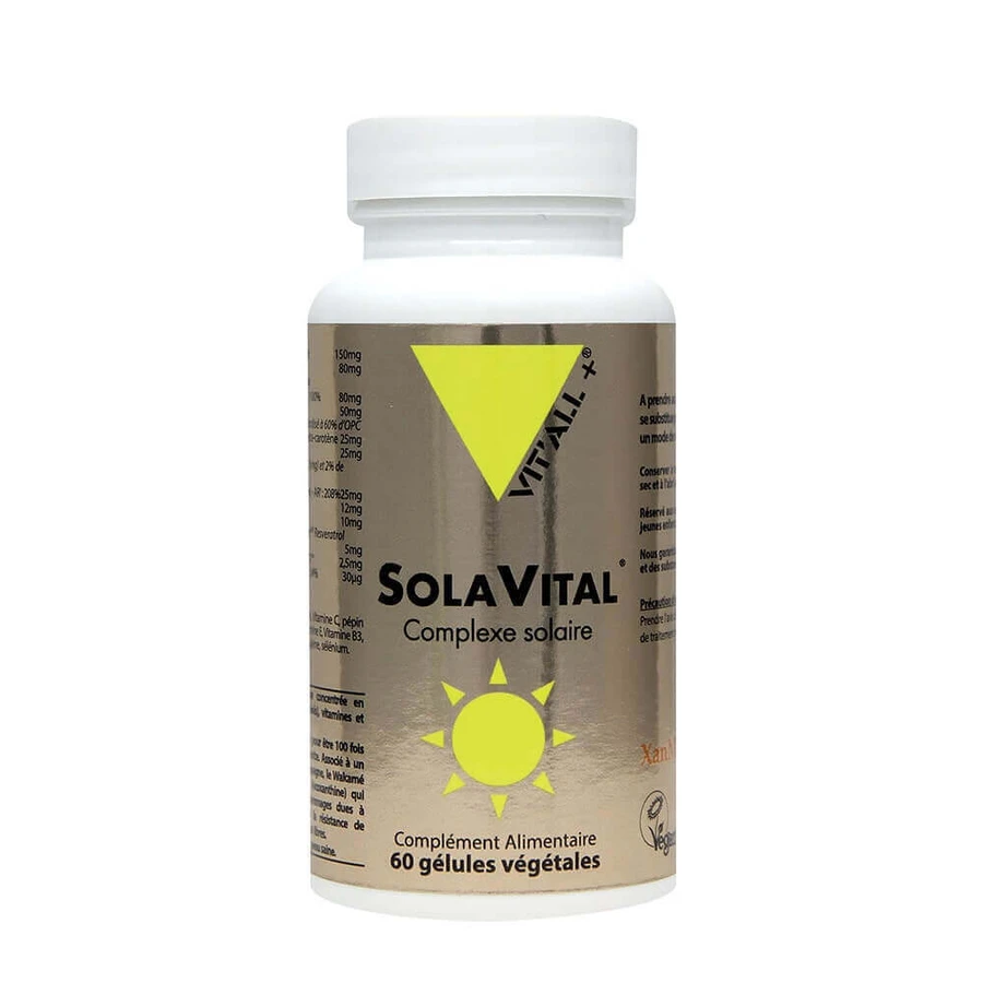 Vit'All+ SOLA VITAL Сонячний комплекс 60 капсул: ціни та характеристики