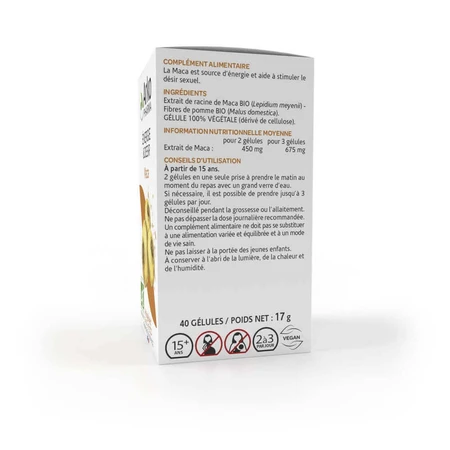 Arkopharma Arkocapsule Maca Тонус и жизненная сила 40 капсул: цены и характеристики