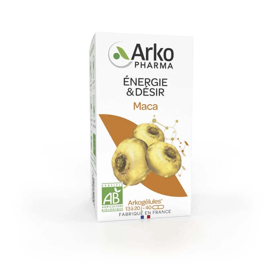 Arkopharma Arkocapsule Maca Тонус и жизненная сила 40 капсул: цены и характеристики