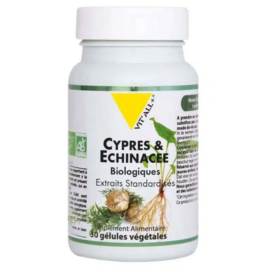 Vit'All+ Кипарис та ехінацея Біо 30 капсул: ціни та характеристики