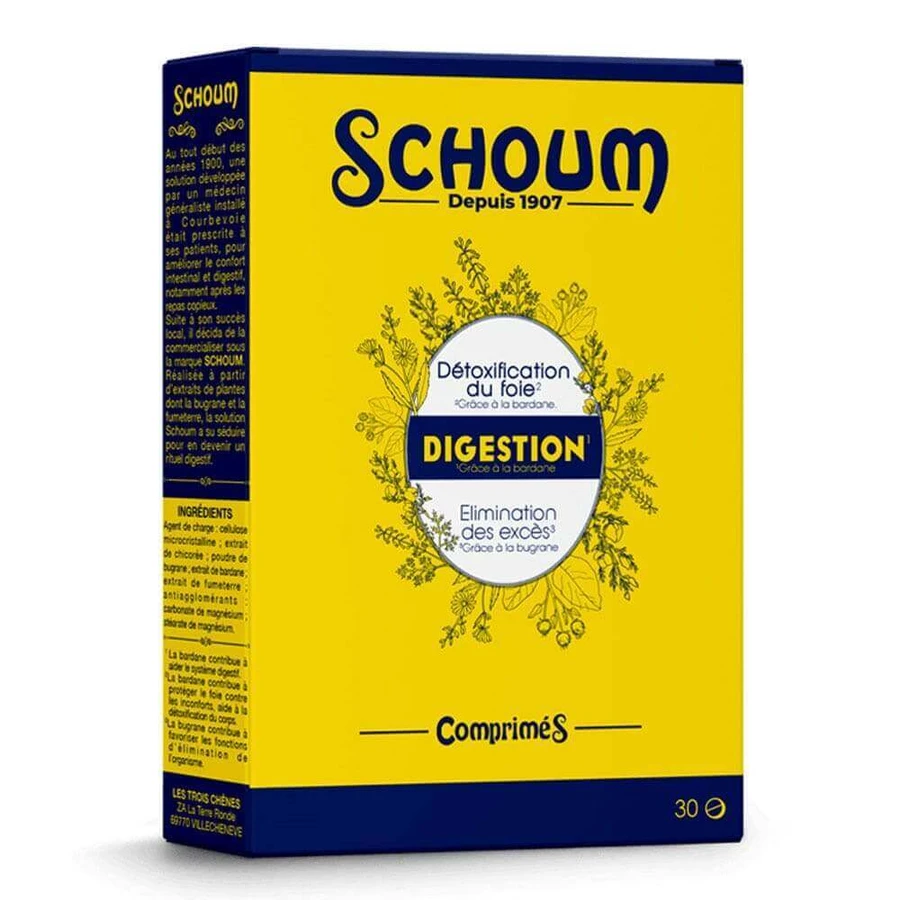 Schoum Digestion 20 таблеток: цены и характеристики