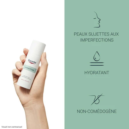 Eucerin Dermopure Балансуючий і заспокійливий крем-гідра 50 мл: ціни та характеристики