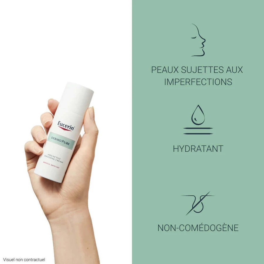 Eucerin Dermopure Балансуючий і заспокійливий крем-гідра 50 мл: ціни та характеристики