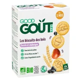 Good Gout I Bois Печенье с черной смородиной и каштаном с 12 месяцев 80 г (x4 пакетика)