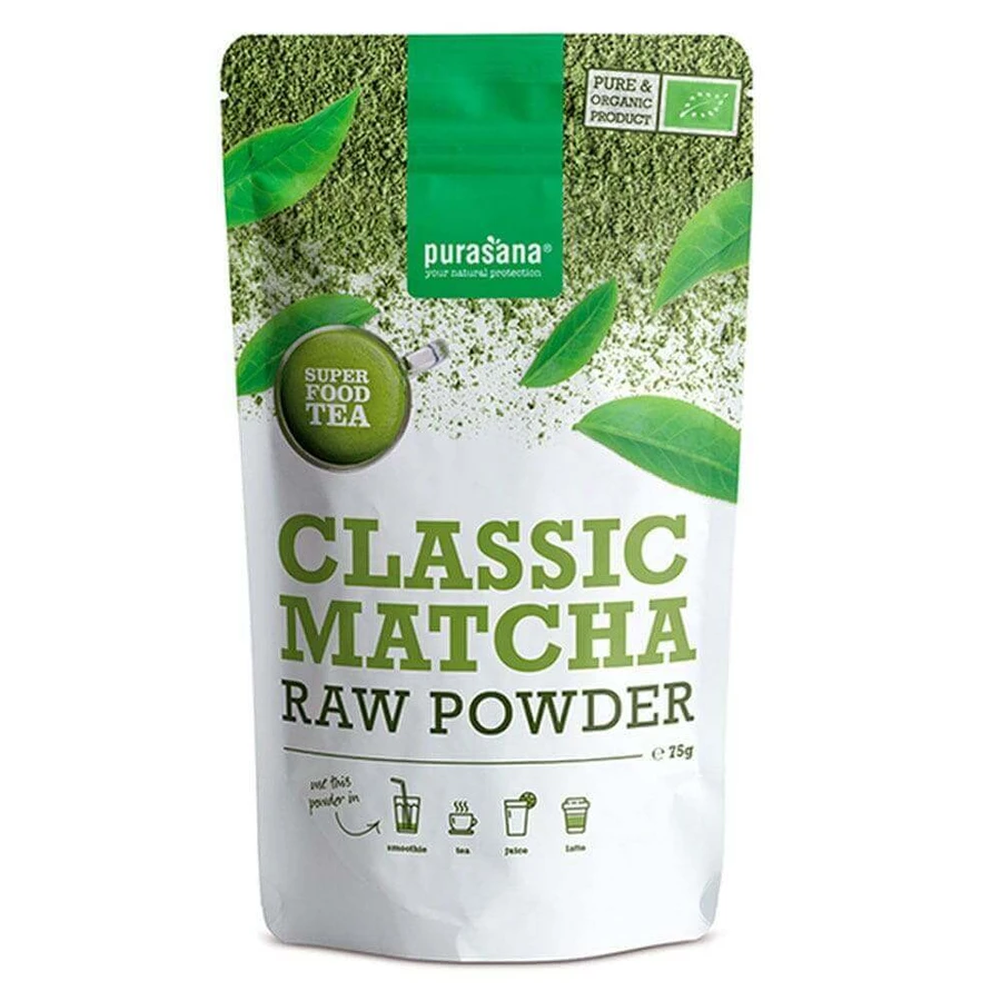 Purasana Super Food Organic Matcha Classic Powder 75g: цены и характеристики