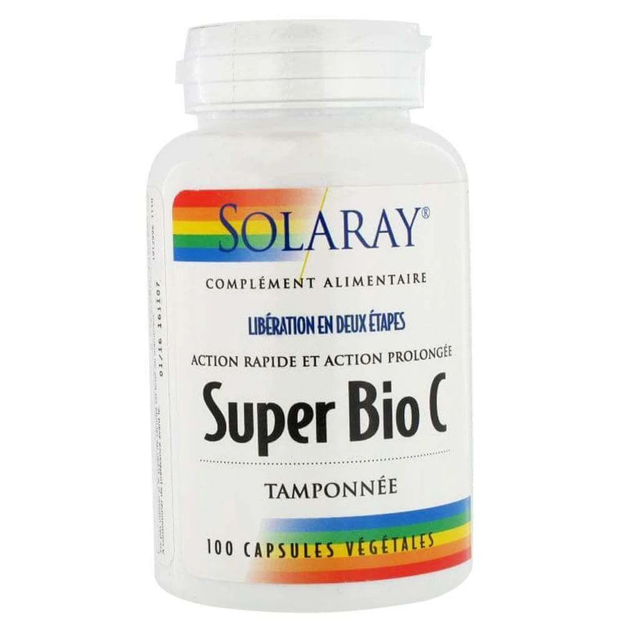 Solaray Super Bio C 100 Cap 500 мг: цены и характеристики