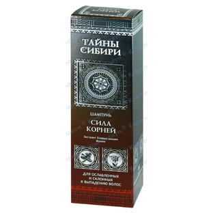 Бальзам для волосся "сила коріння" для ослабленого та схильного до випадіння волосся серії "тайны сибири" 300 мл