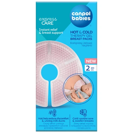 Canpol Babies, гелевые компрессы для груди, 2 штуки: цены и характеристики