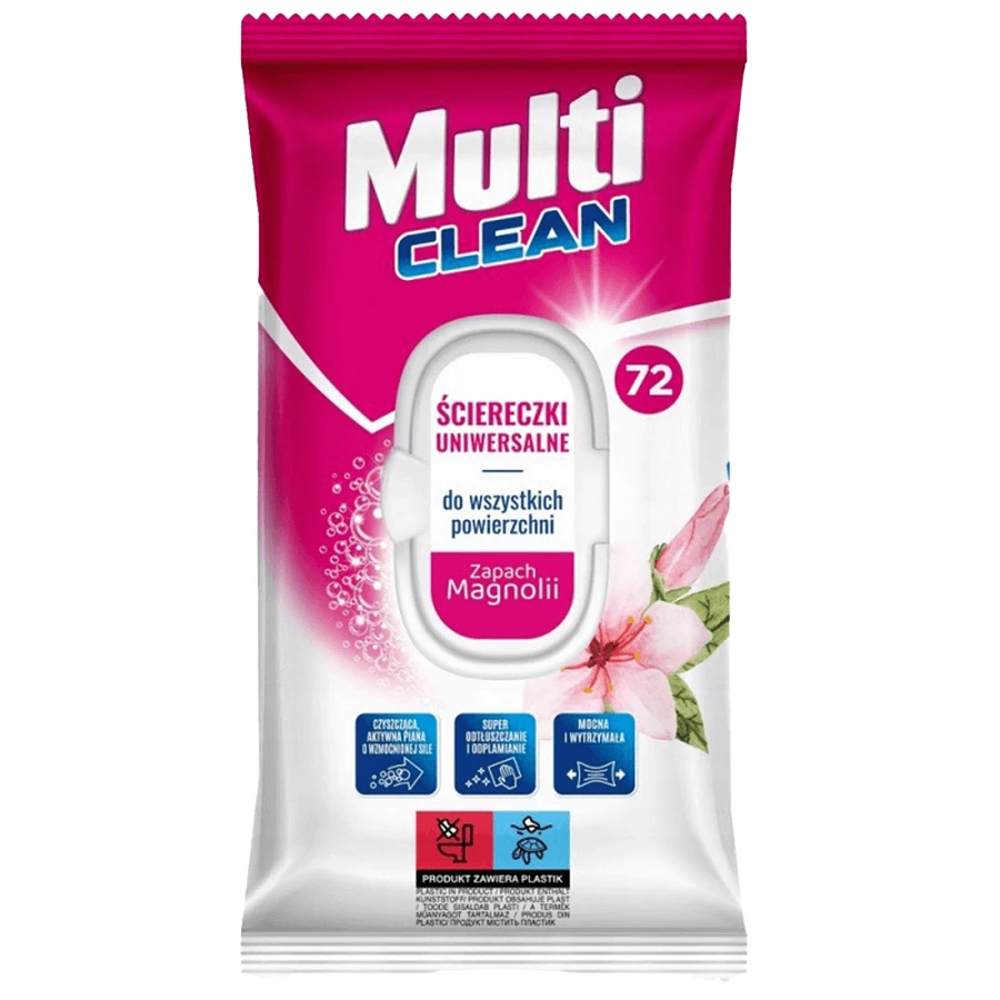 Luba Multi Clean, універсальні серветки для всіх поверхонь, 72 предмети: ціни та характеристики