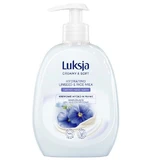 Luxja, Вершкове рідке мило Льон і рисове молоко, 500 мл