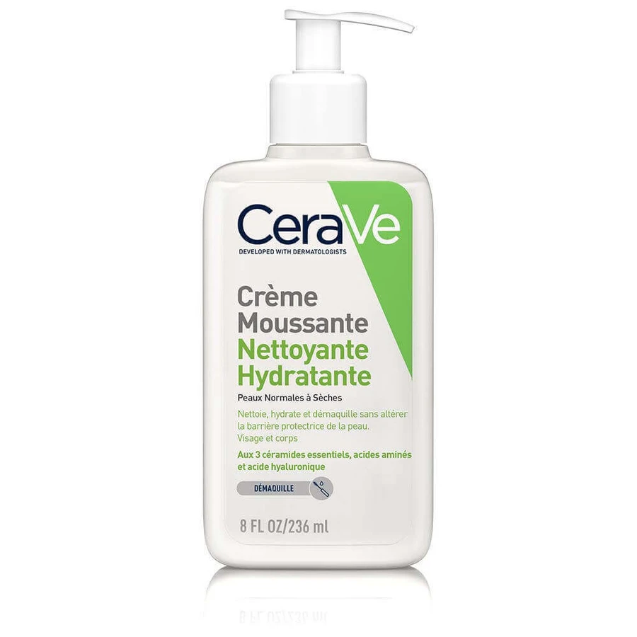 Cerave Face Cleanser Зволожуючий пінний крем для нормальної та дуже сухої шкіри 236 мл: ціни та характеристики