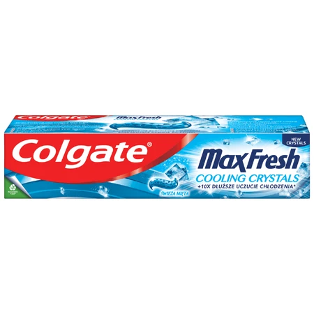 Зубная паста Colgate Max Fresh Cooling Crystals, 75 мл CONTAMINATED PACKAGE: цены и характеристики