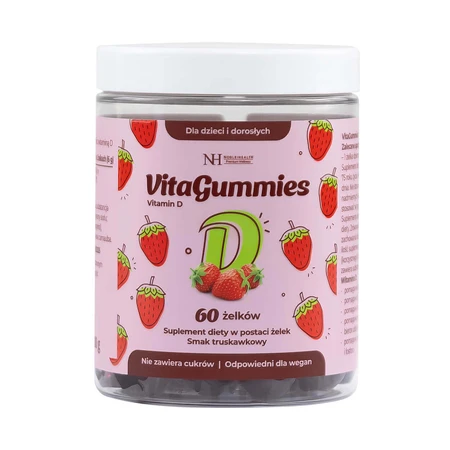 Noble Health VitaGummies Вітамін D, полуничний смак, 60 шт.: ціни та характеристики