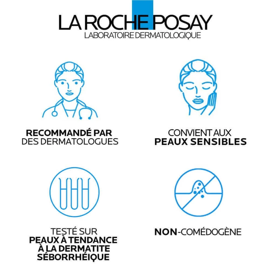 La Roche-Posay Toleriane Kerium DS Концентрат для ухода за кожей, успокаивающий 40 мл: цены и характеристики