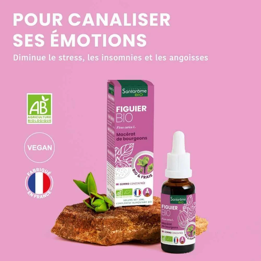 Santarome Organic Fig Sprout Gémmothérapie 30 мл: цены и характеристики
