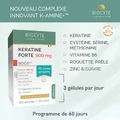 Кератин для волосся Biocyte Hair Keratine Forte 900 мг Boost 3x40 капсул