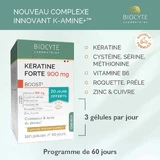 Кератин для волосся Biocyte Hair Keratine Forte 900 мг Boost 3x40 капсул