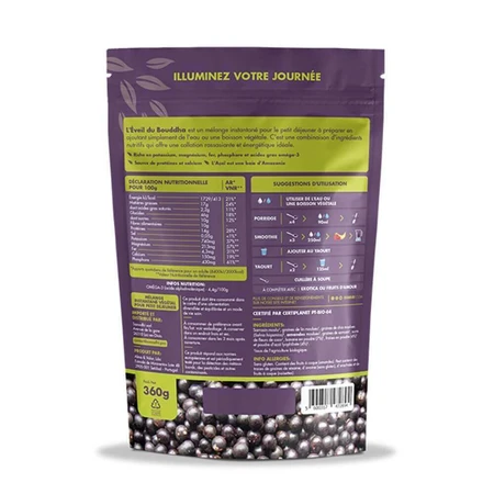 Iswari Eveil du Bouddha Organic Acai Полуниця Банан Супер сніданок 360г: ціни та характеристики