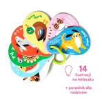 CzuCzu My Animals, книжка-кільце для дітей, від 12 місяців: ціни та характеристики